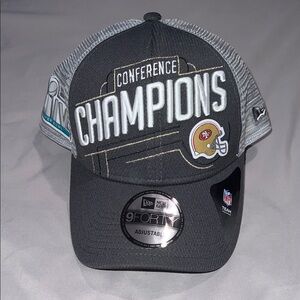 San Francisco 49ers Conference Champions New Era 9Forty Hat (2019 Season)